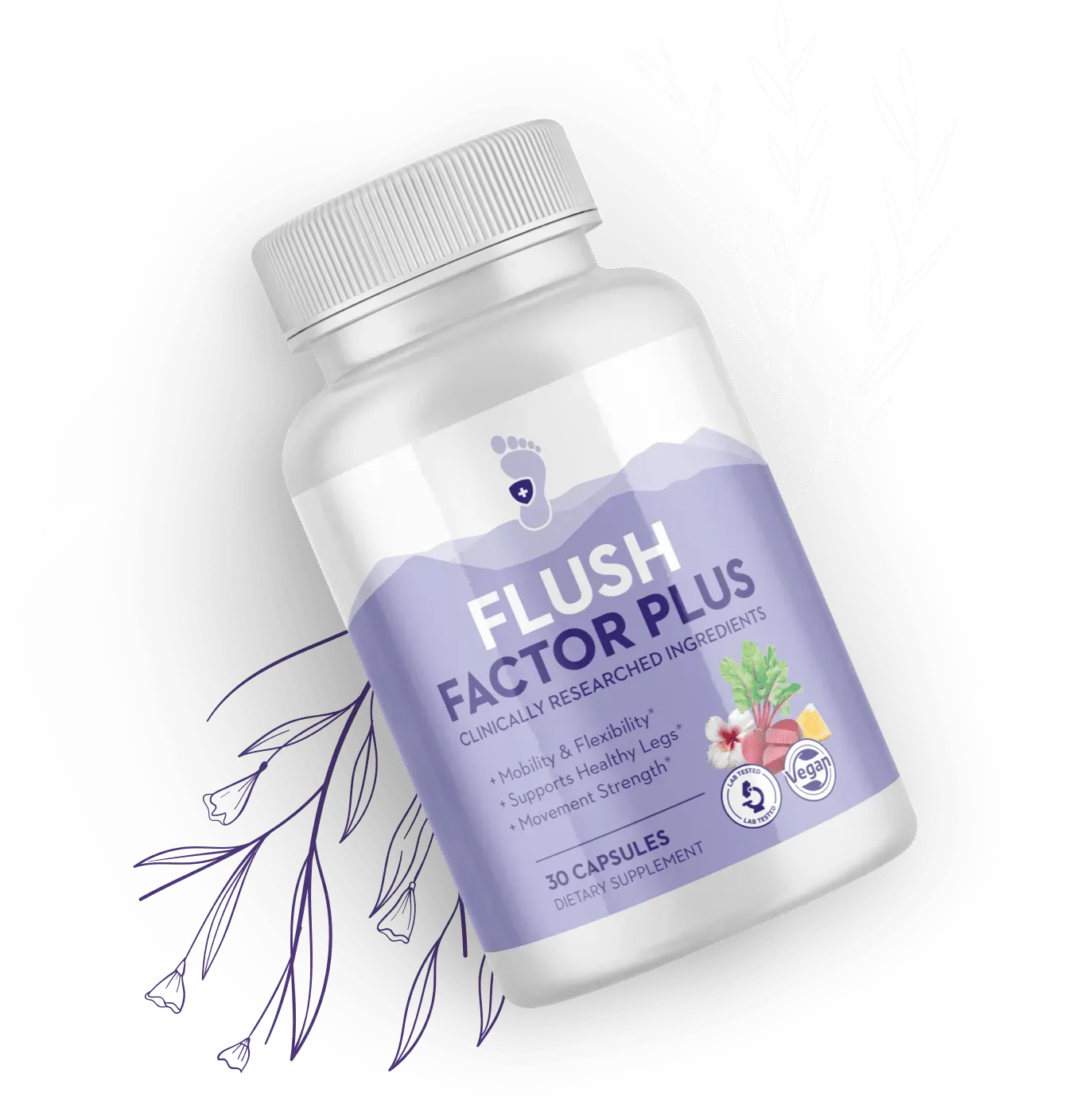 Flush Factor digestive cleanse supplement